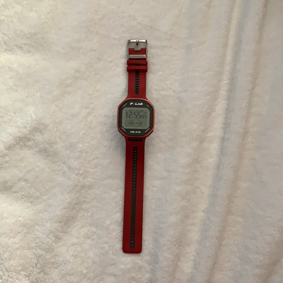 Red Polar RCX5 watch. - Picture 2 of 5